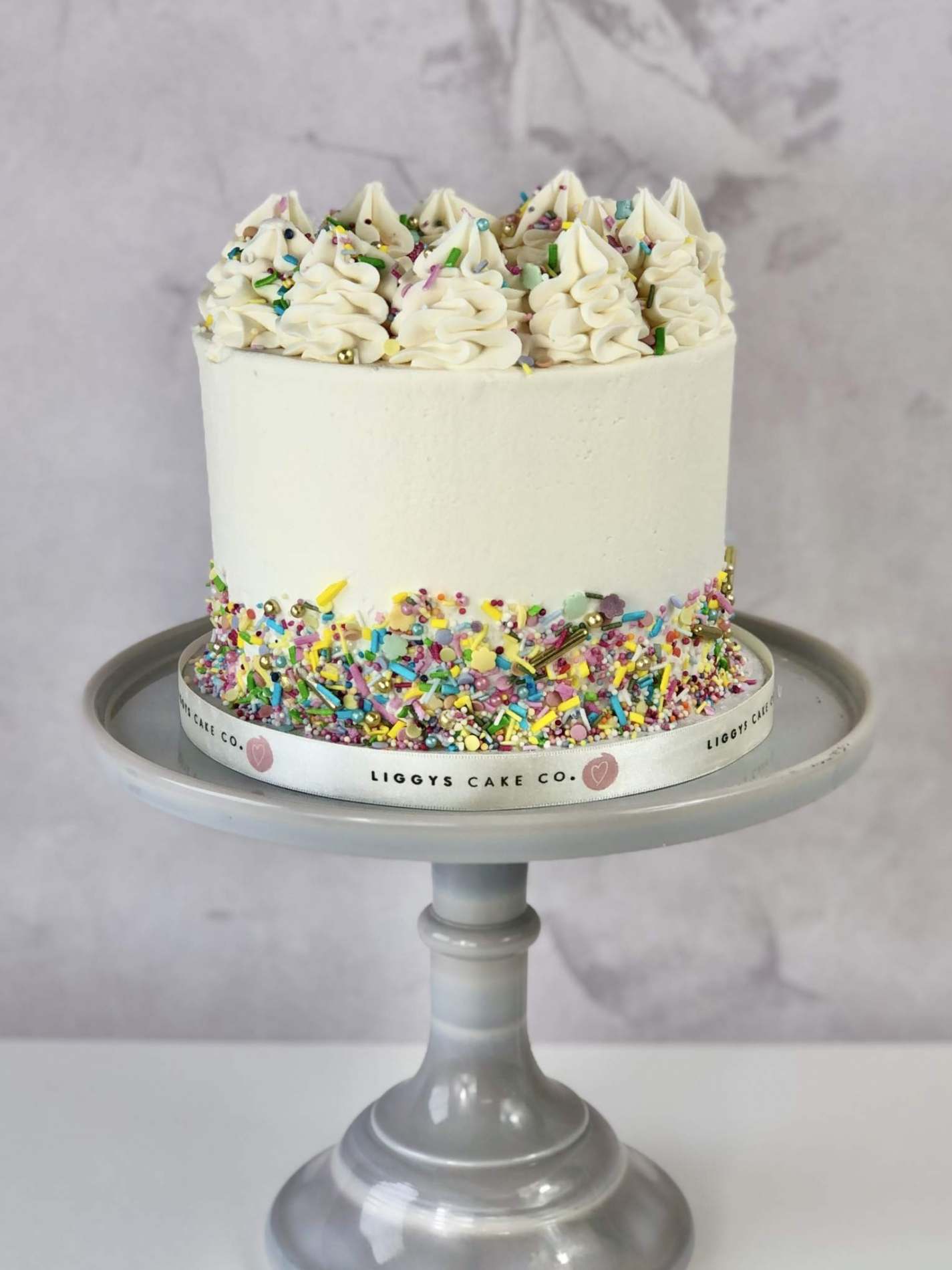 Confetti Sprinkles Cake | Cake in a Hurry