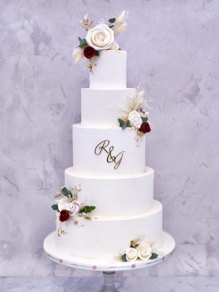 Royal wedding cake - Decorated Cake by Divya iyer - CakesDecor