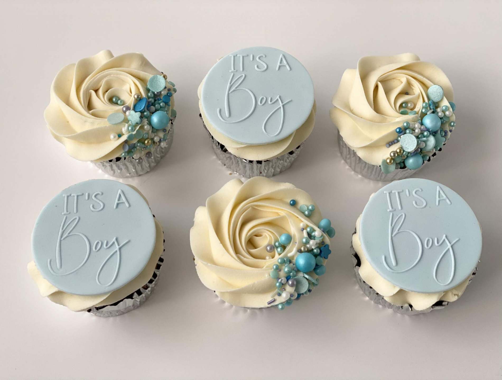"It's a Boy" cupcakes Cupcakes