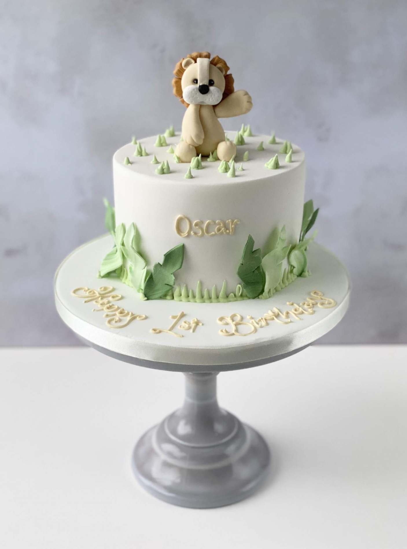 Cute Lion Cake Birthdays