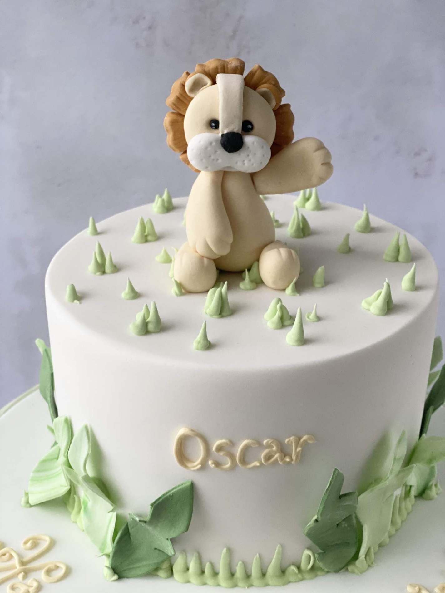 Cute Lion Cake Birthdays