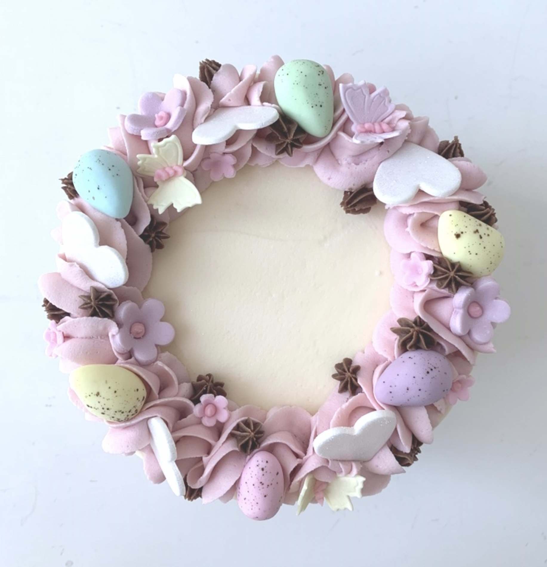 Chocolate & Vanilla Easter Layer Cake Easter Cake