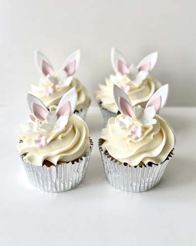 Easter Bunny Cupcakes