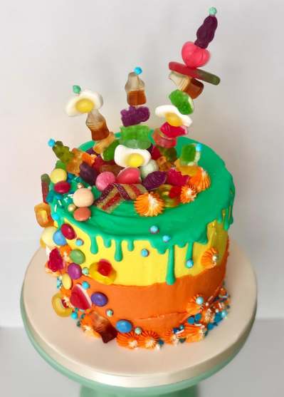 bright sweetie layer cake