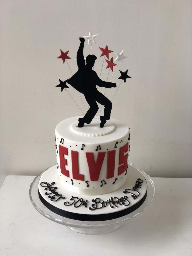 Dancing Elvis Cake Birthday cakes