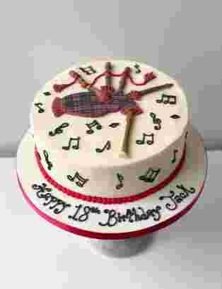 Bagpipes Cake