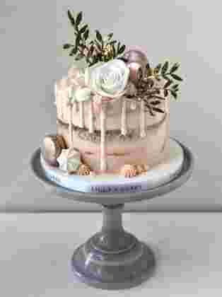 Rose Gold Layer Cake