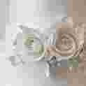 Lace Rose Corsage Detail