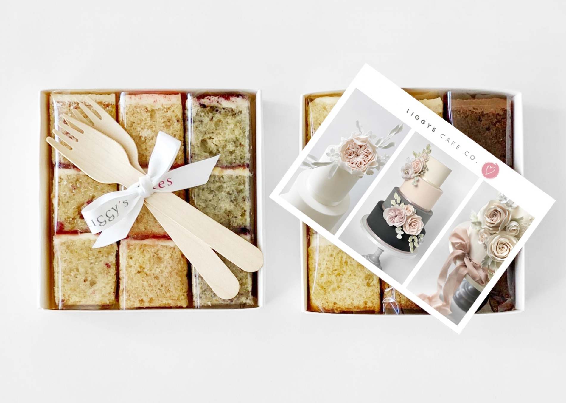 Cake Tasting Box Wedding Cakes