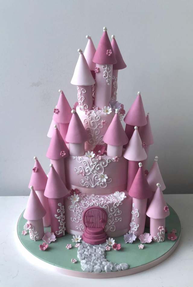 Fairy Princess Castle Cake Celebration Cakes