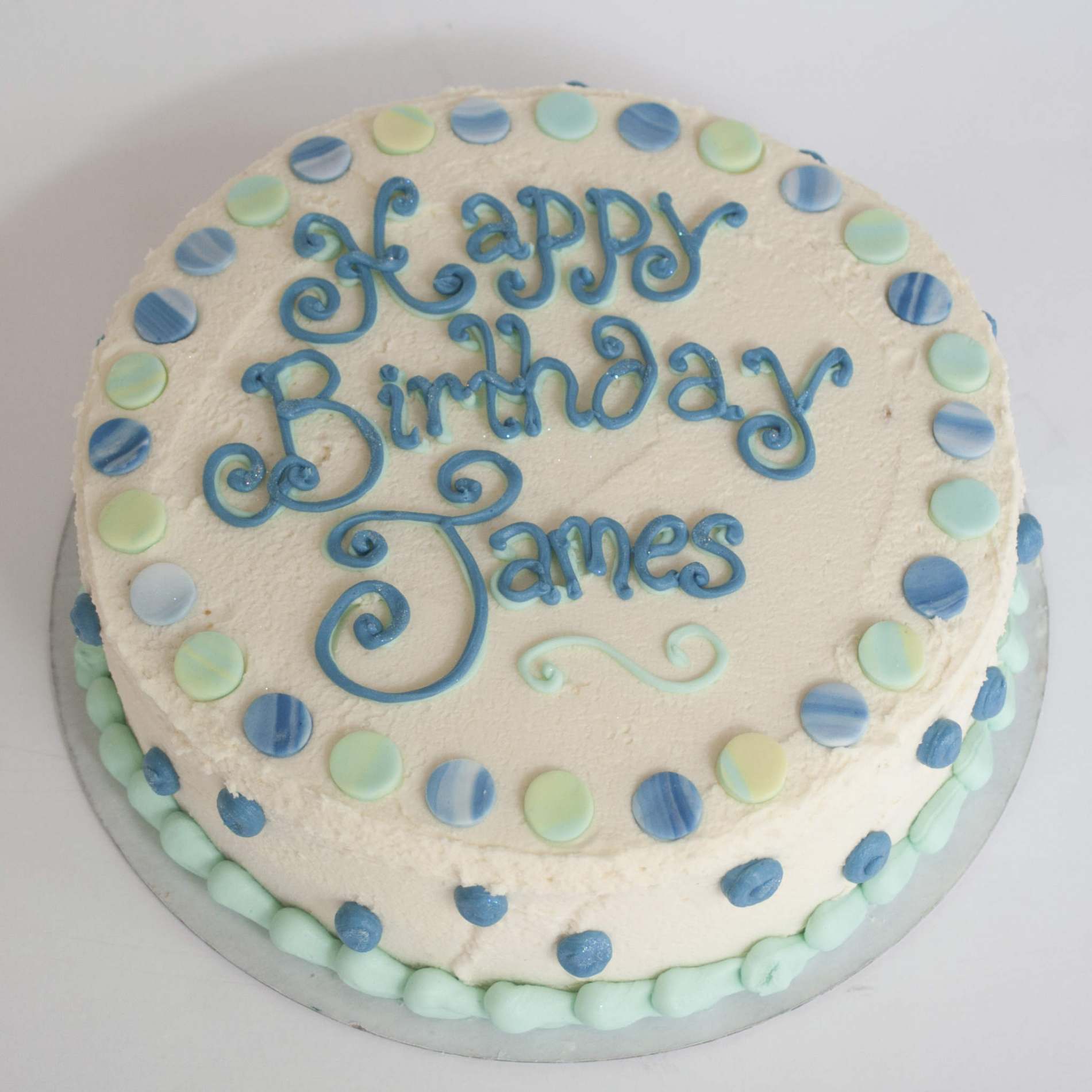 Buttercream Birthday Cake Boys Birthdays Cakes