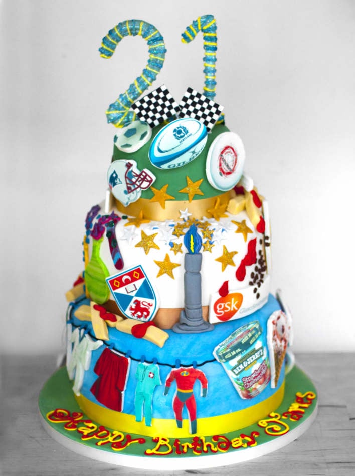 Personalised Birthday Cakes 18th Birthday Cakes Edinburgh / Glasgow