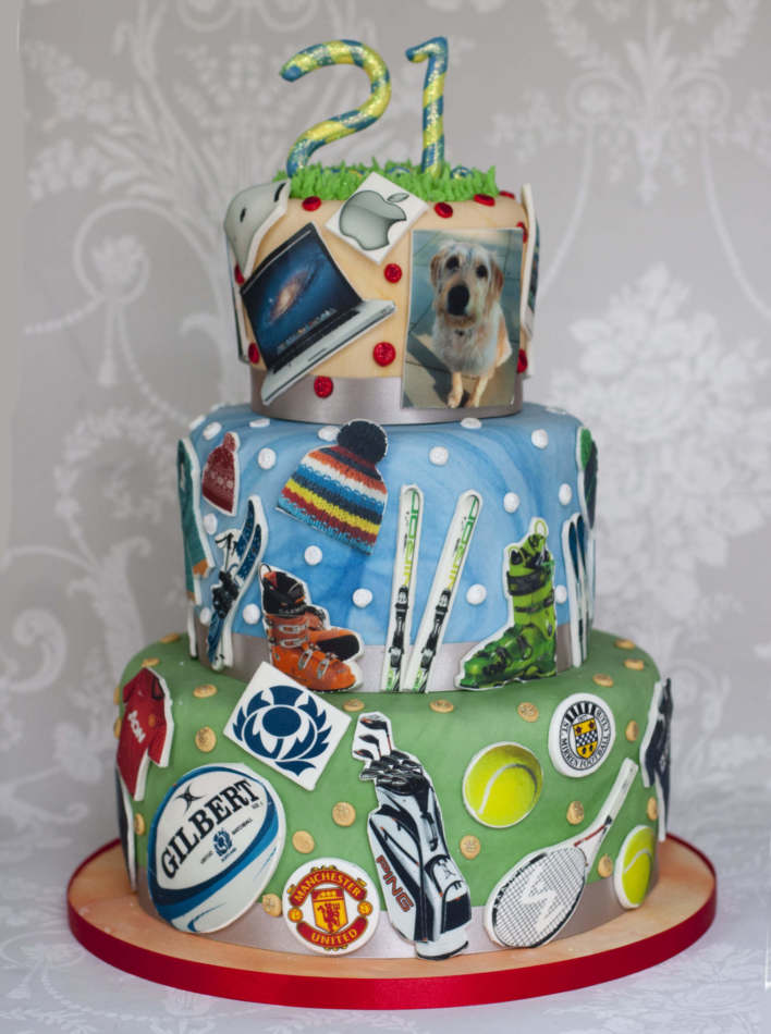 Personalised Birthday Cakes 18th Birthday Cakes Edinburgh / Glasgow
