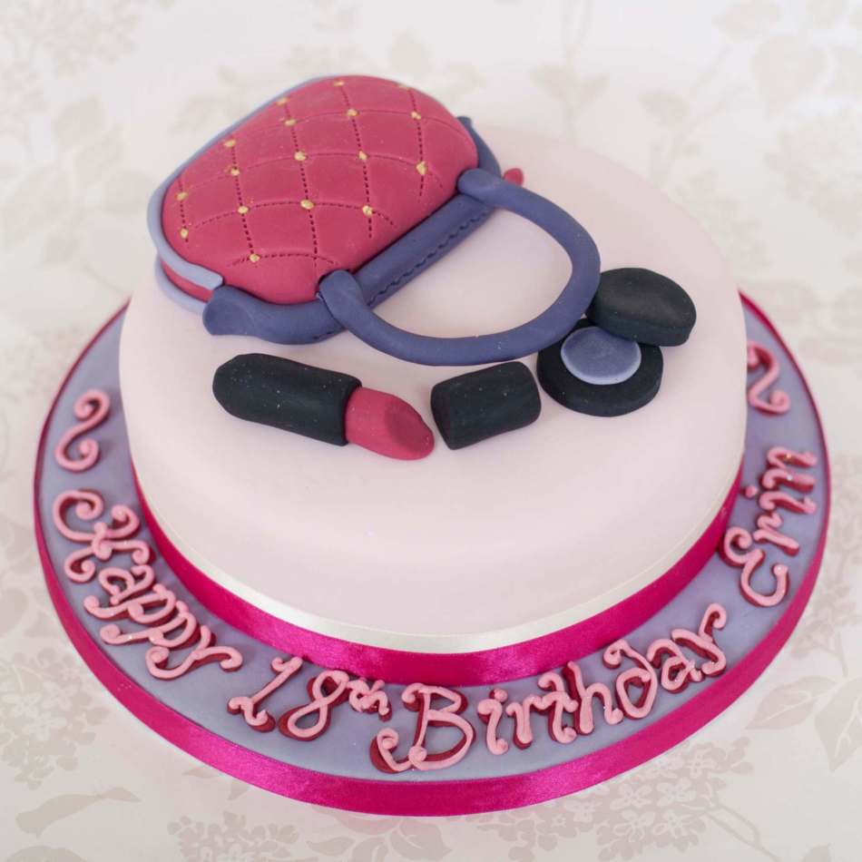 How To Make A Makeup Bag Birthday Cake Makeup Vidalondon