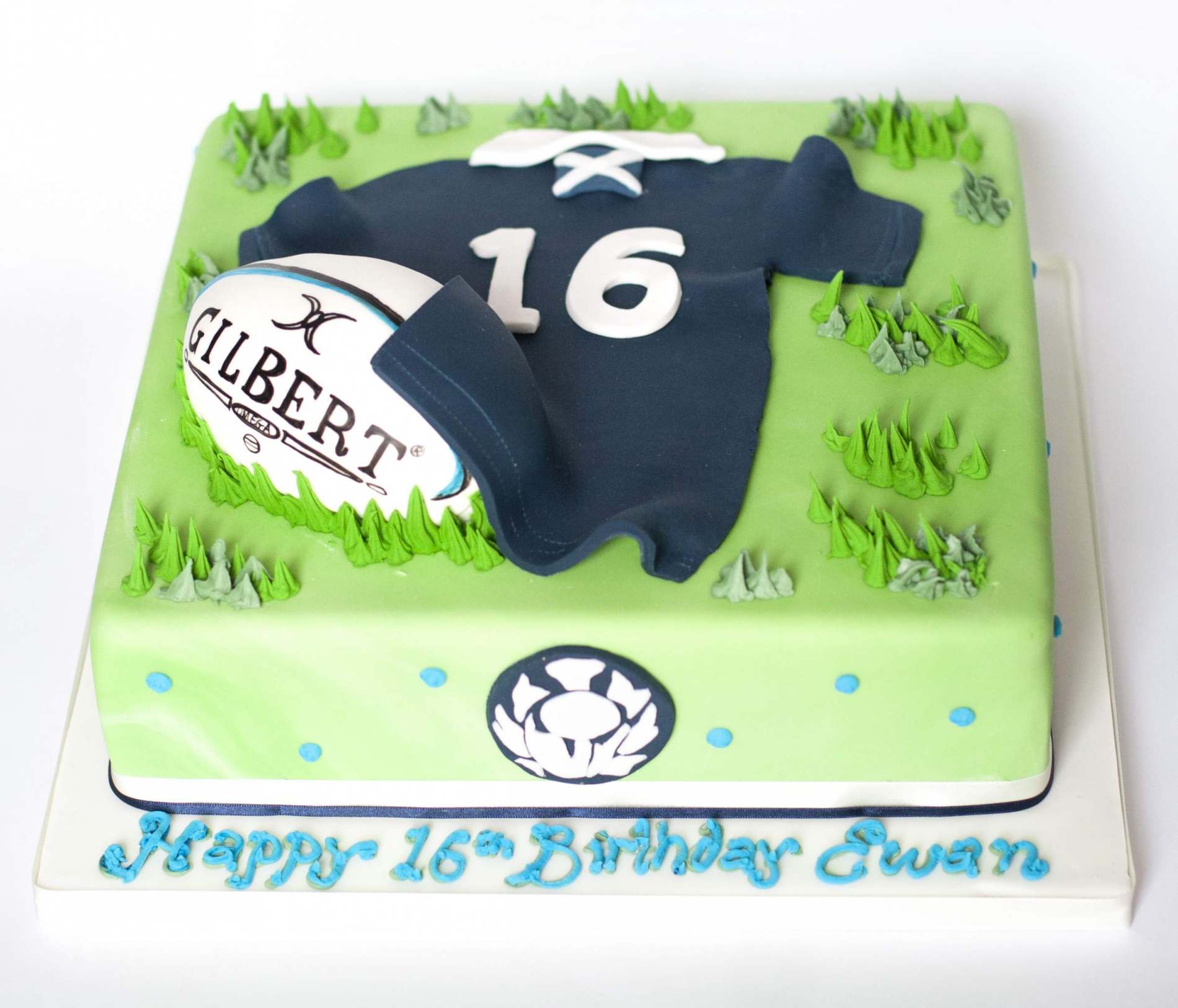 Rugby Shirt Cake Birthdays